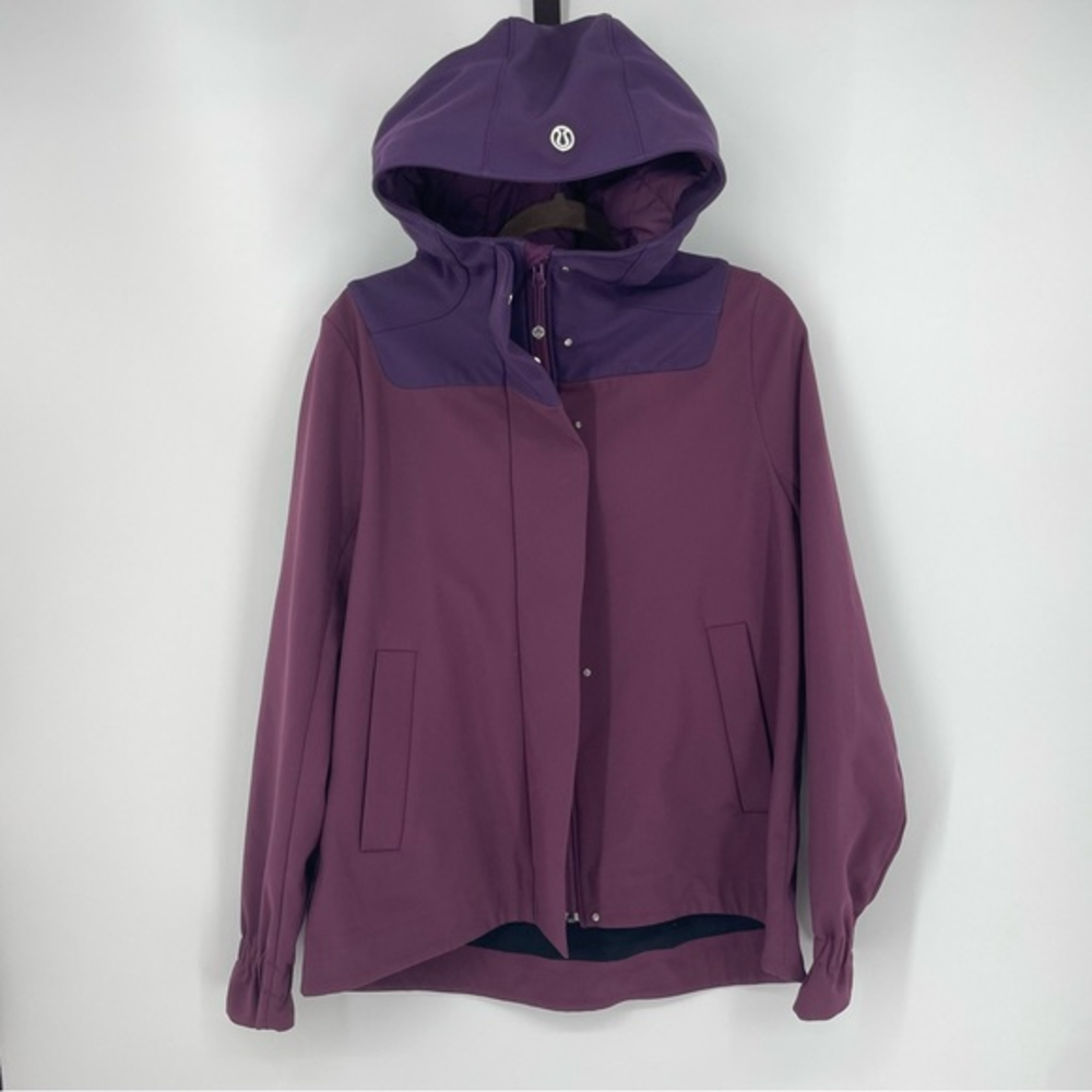 lululemon athletica Purple Hooded Jacket